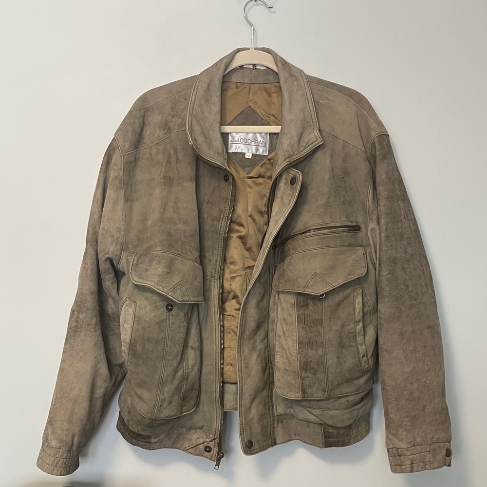 J.J. Cochran Vintage Men's Suede Leather Jacket